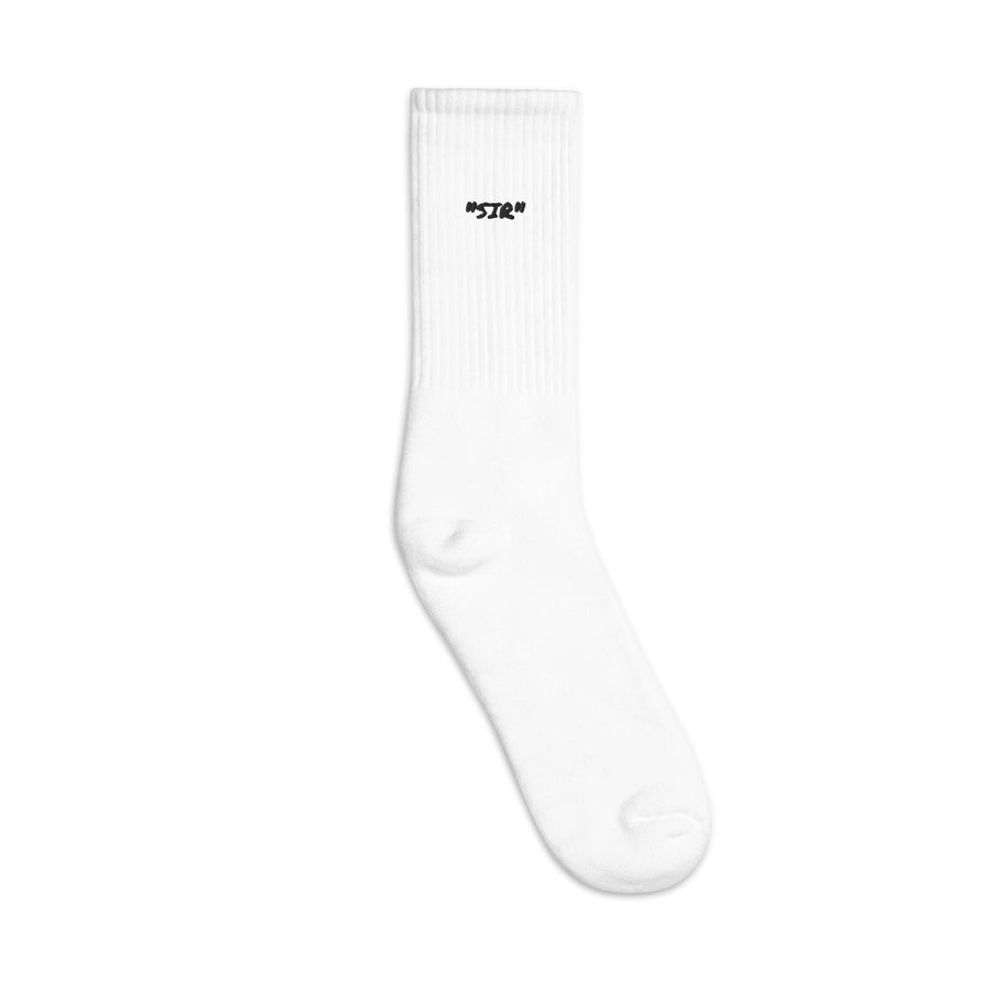 SIR white socks